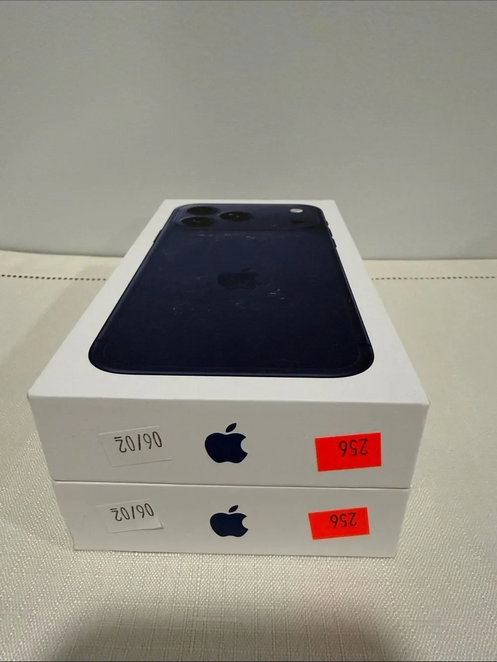 Apple iPhone 17 ProMax Boxes x 2 New Empty Boxes